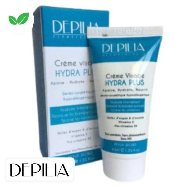 Depilia Hydra Plus Crème Visage 50ml
