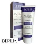 Tube et étui violets Depilia Redless anti-rougeurs 3 actions 60 g