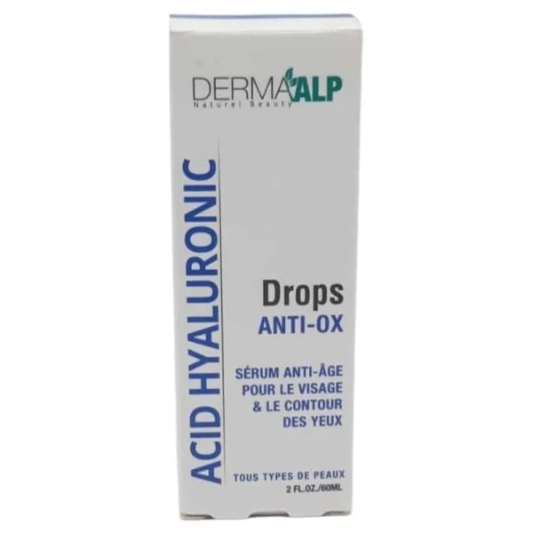 Dermaalp Drops Anti-ox Acide Hyaluronique Sérum Anti-âge 60ml