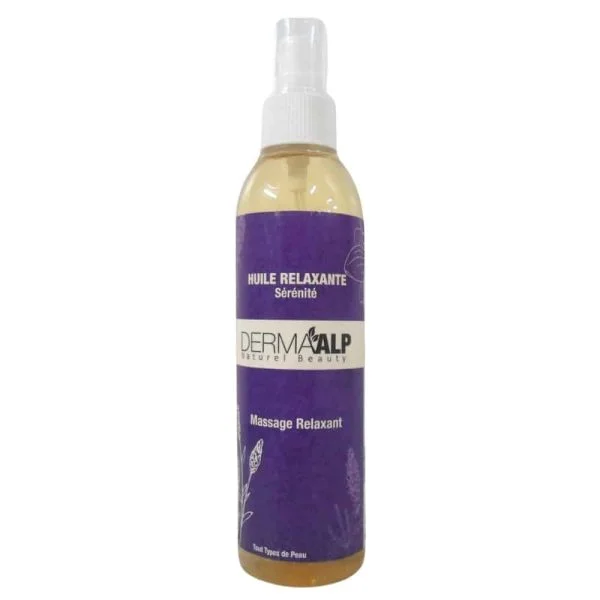 Dermaalp Huile Relaxante Sérénité Massage 200ml