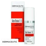 Flacon airless et étui rouge Dermaceutic Activ Retinol 1.0 sérum 30 ml