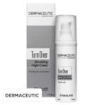 Flacon pompe blanc Dermaceutic Turn Over et étui gris 40 ml