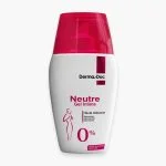 Flacon blanc bouchon rose DermaDoc gel intime neutre haute tolérance