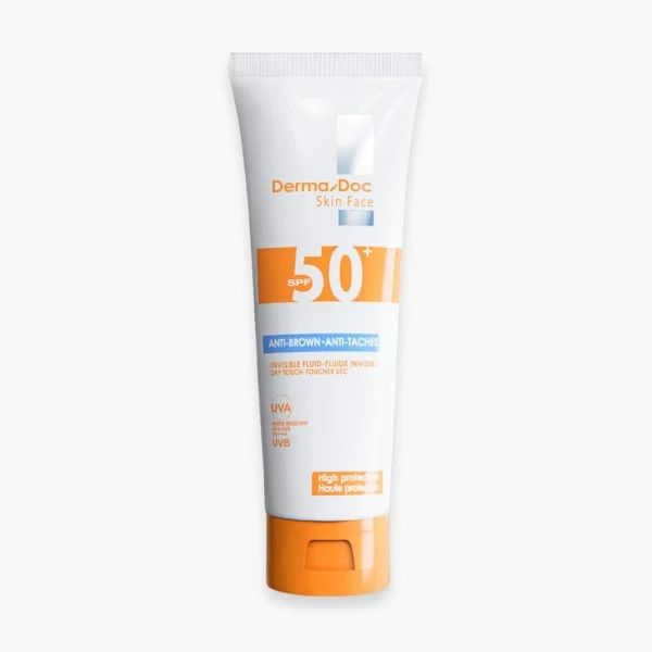 DermaDoc Skin Face Écran Solaire Anti-Taches SPF50+ 50ml