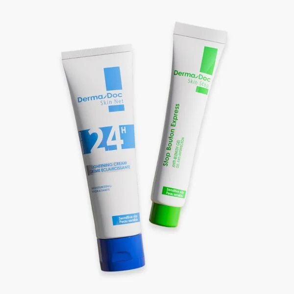 Dermadoc Skin Stop Boutons Express 15ml + Crème Eclaircissante 24h 50ml 1u