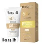 Tube et étui beiges Dermalift Expert BB crème SPF 50+ teint naturel
