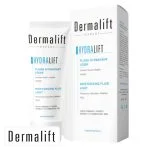 Tube et étui blancs Dermalift Expert Hydralift fluide hydratant léger visage