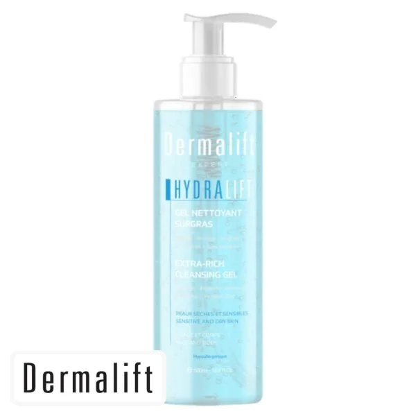 Dermalift Hydralift Gel Nettoyant Surgras 500ml