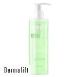 Flacon transparent à pompe gel vert Dermalift Expert Sébolift nettoyant purifiant