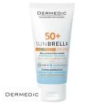 Tube Dermedic Sunbrella SPF 50+ crème protectrice peaux mixtes grasses