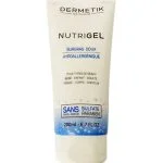 Tube blanc et bleu Dermetik Nutrigel nettoyant surgras doux 200 ml