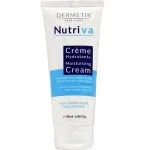 Tube blanc et bleu Dermetik Nutriva crème hydratante 100 ml