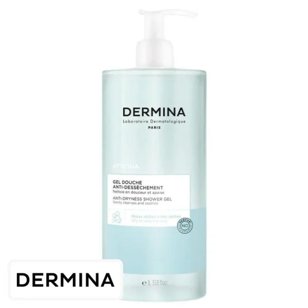 Dermina Atolina Gel-douche Anti-desséchement 1l