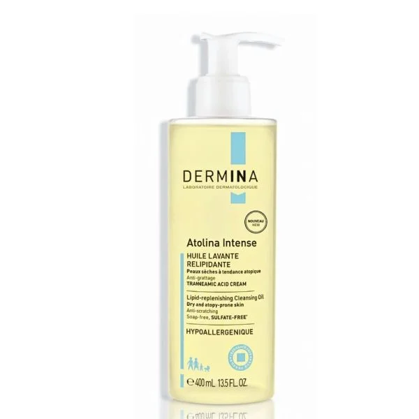Dermina Atolina Intense Huile Lavante Relipidante 400ml