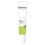 Tube blanc et vert Dermina Normalina fluide rééquilibrant matifiant