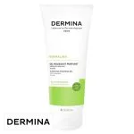 Tube vert et blanc Dermina Normalina gel moussant purifiant 200 ml