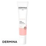 Tube blanc et rose Dermina Sensélina crème apaisante visage