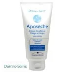 Tube blanc Dermo-Soins Aposèche crème émolliente visage et corps 250 ml