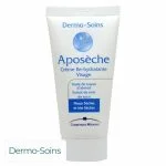Tube blanc et bleu Aposèche crème re-hydratante visage 50 ml