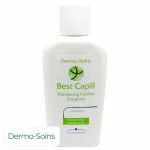 Flacon blanc Best Capill shampooing fortifiant énergisant vert 150 ml