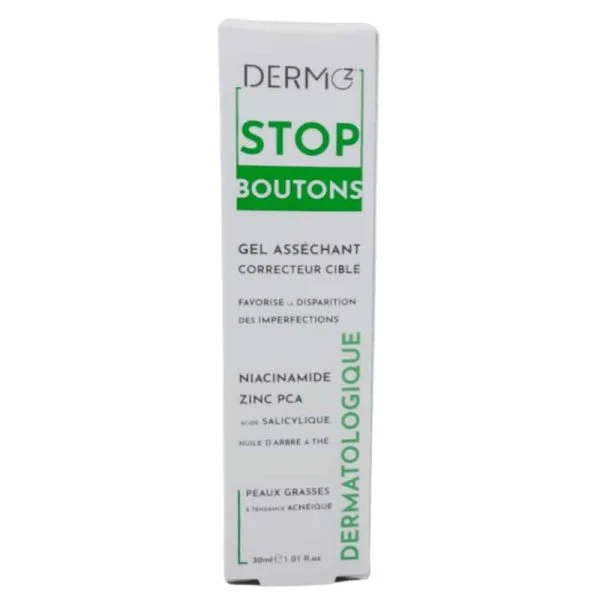 Dermoz Stop Boutons Gel Asséchant Correcteur Ciblé 30ml