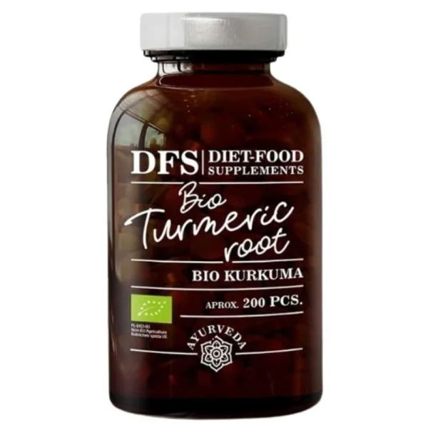 Dfs Racine De Curcuma Bio 200 Gélules
