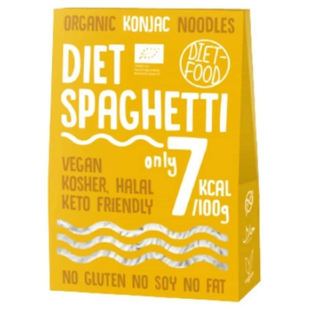diet-food-konjac-spaghetti-bio-300g.jpg Étui jaune Diet-Food Diet Spaghetti, longs filaments de konjac biologiques