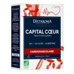 Boîte blanche et rouge Diétaroma Capital Cœur ail olivier aubépine bio