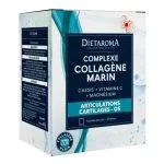 Boîte bleue et blanche Diétaroma Complexe Collagène Marin 20 sachets articulations
