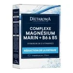 Boîte bleue Diétaroma Complexe Magnésium Marin B6 et B5 60 capsules