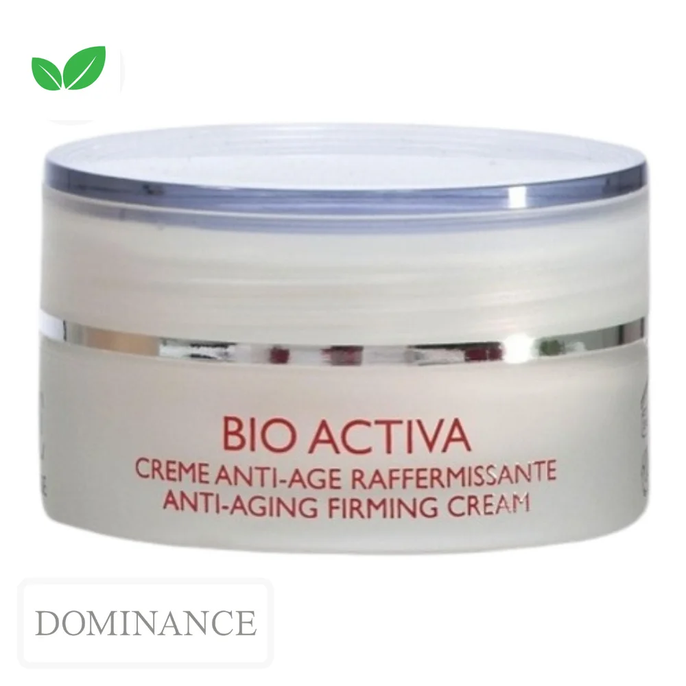 dominance-bio-activa-creme-anti-age-raffermissante-50g.jpg Pot givré Dominance Bio Activa, crème anti-âge raffermissante, couvercle transparent