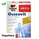 Boîte Doppelherz aktiv Osseovit, silhouette et squelette, complexe minéral D3