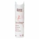 Sachet cylindrique Douce Nature, disques à démaquiller bio, 80 unités