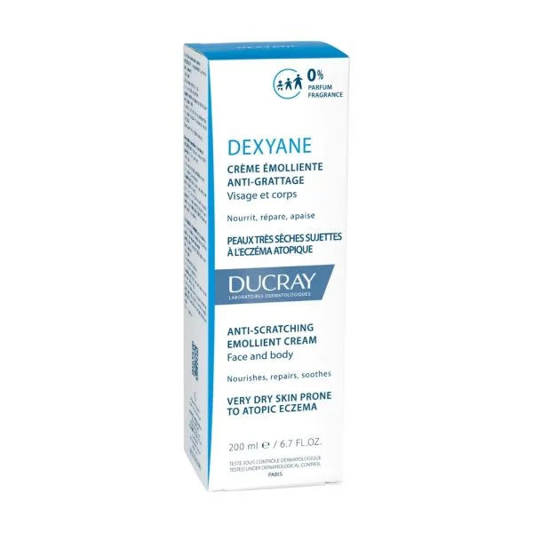 Ducray Dexyane Crème Émolliente Anti-Grattage 200ml – photo 2