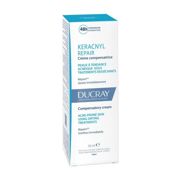 Ducray Keracnyl Repair Crème 48h 50ml – photo 2