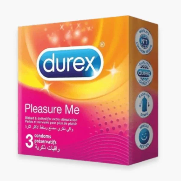 Durex Préservatifs Pleasure Me (Perlés & Nervurés) 3u