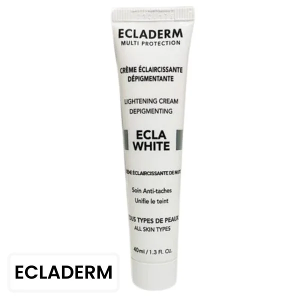 Ecladerm Eclawhite Crème Éclaircissante Dépigmentante Soin Anti-taches Unifiant 40ml