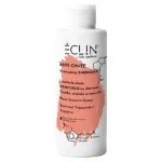 Flacon blanc et corail du shampoing anti-chute énergisant Éclin