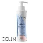 Flacon pompe blanc et bleu du gel nettoyant surgras Éclin 200 ml