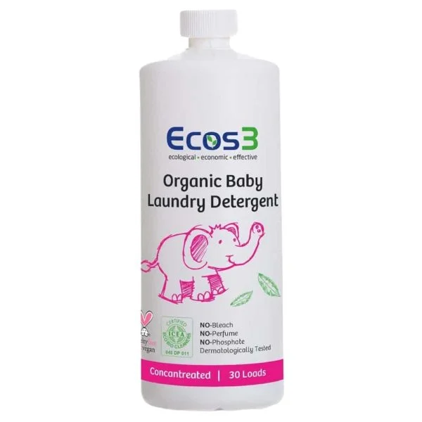 Ecos3 Baby Lessive Liquide Bio Concentrée 30 Lavages 1050ml