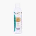 Flacon blanc Ecrinal shampooing cheveux gras, étiquette dorée 220 ml