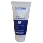 Tube blanc et bleu Effiderm crème hydratante visage 50 ml