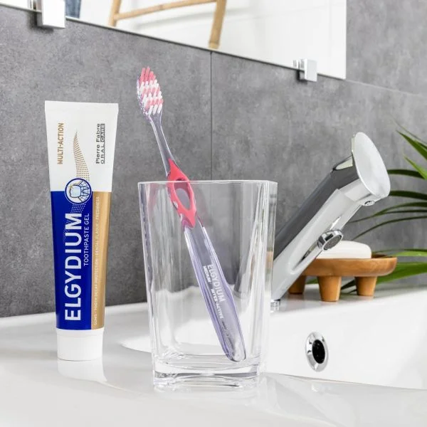 Elgydium Brosse à Dents Interactive Dure 1u – photo 2