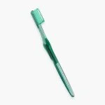 Brosse à dents Elgydium Vitale medium, manche translucide vert