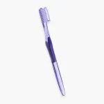 Brosse à dents Elgydium Vitale souple, manche translucide violet