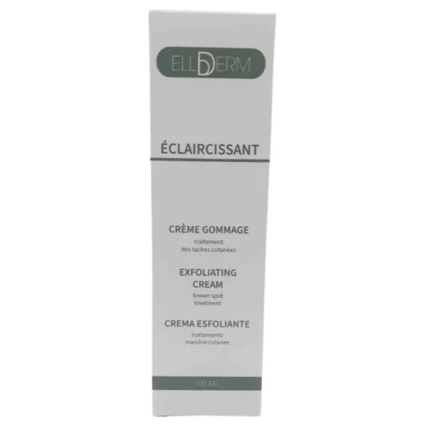 Ellderm Éclaircissant Crème Gommage Visage 100ml