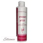 Flacon blanc et rose Elliance Mycosept pH 8,0, gel d'hygiène intime