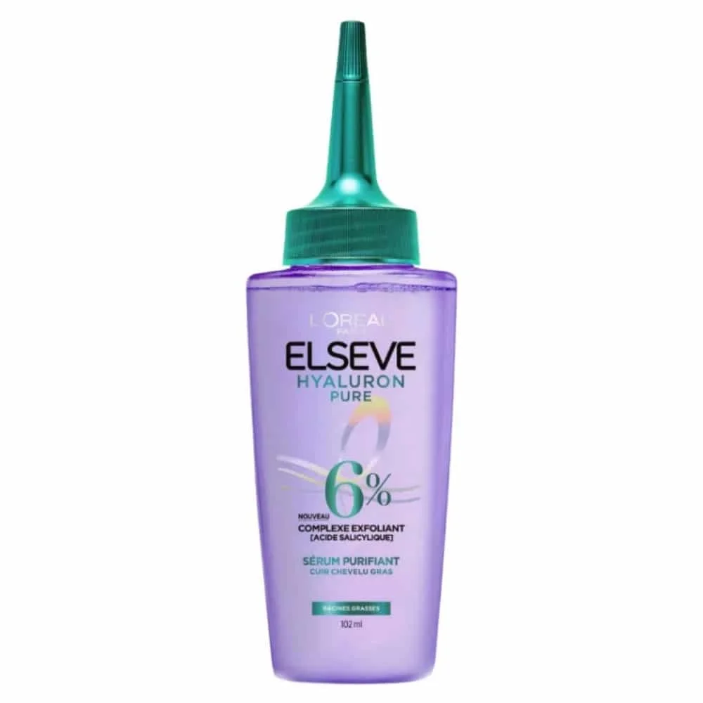 elseve-hyaluron-pure-serum-purifiant-102ml.jpg Flacon violet embout applicateur Elseve Hyaluron Pure sérum purifiant 102 ml