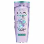 Grand flacon violet Elseve Hyaluron Pure shampoing purifiant 72h 400 ml