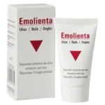 Étui et tube blancs du réparateur d'ongles intensif Emolienta 15 ml